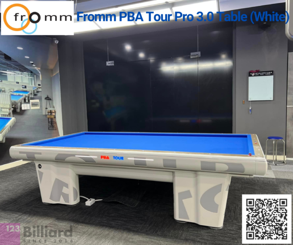 Bàn bida Fromm PBA Tour Pro 3.0 Table (White)