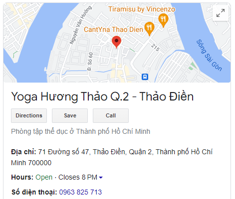 Yoga Hương Thảo Q.2 - Thảo Điền