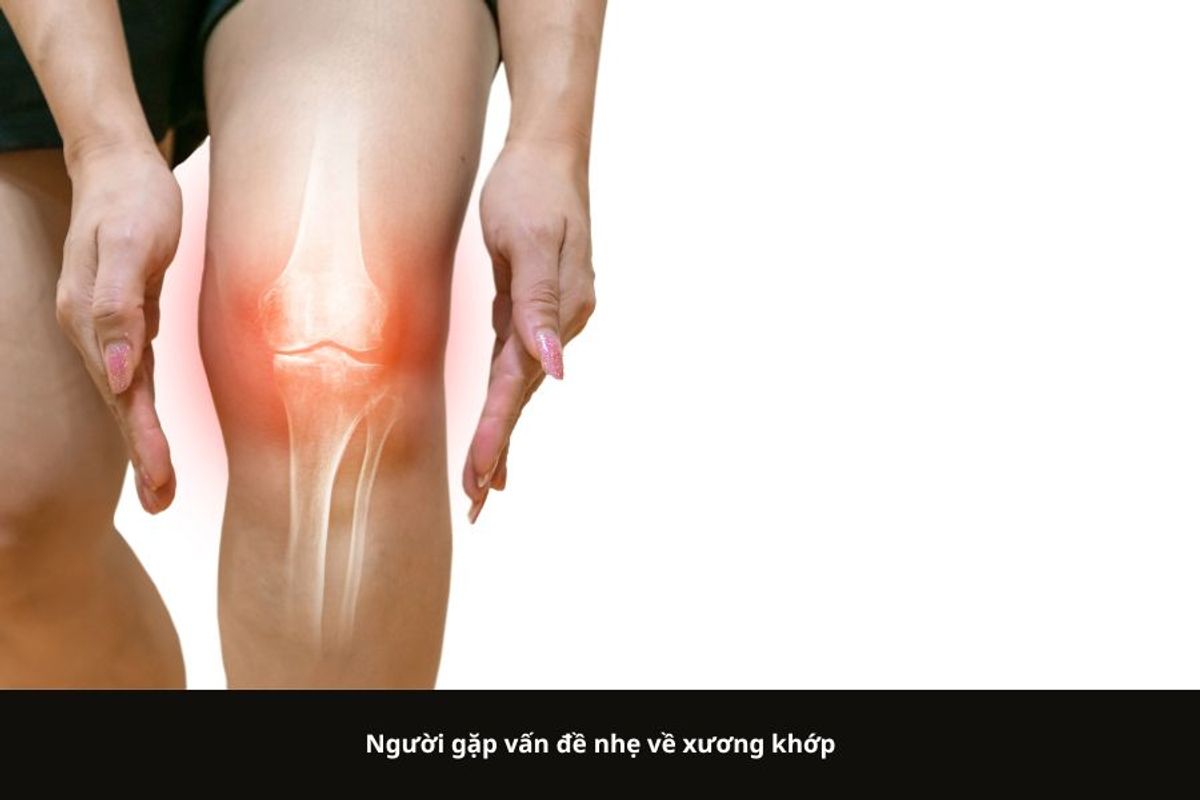 Người gặp vấn đề nhẹ về xương khớp