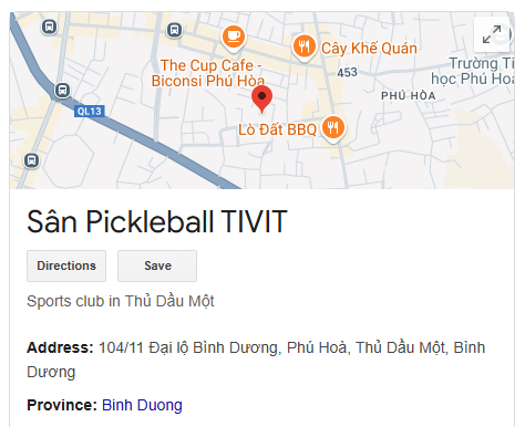 Sân Pickleball TIVIT