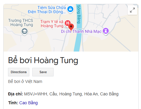 Bể bơi Hoàng Tung