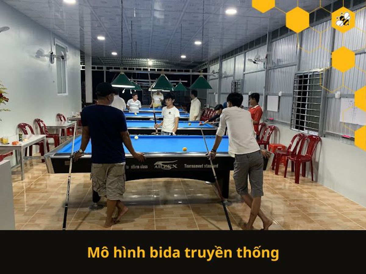 Mô hình bida truyền thống