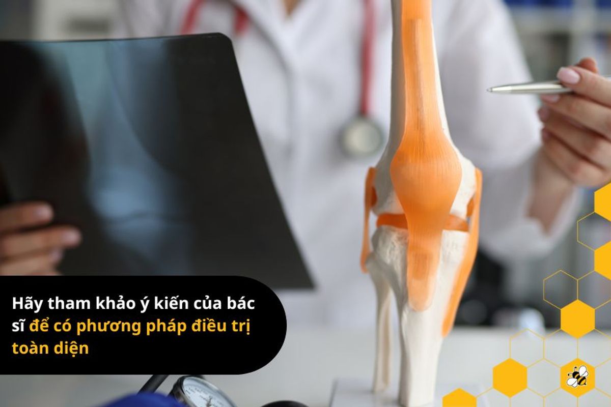 Hãy tham khảo ý kiến của bác sĩ để có phương pháp điều trị toàn diện