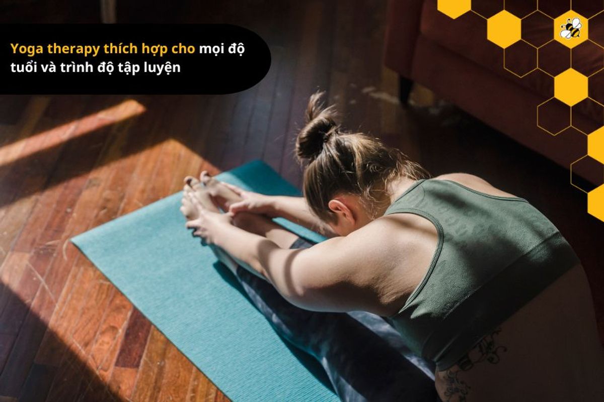 Yoga therapy thích hợp cho mọi độ tuổi và trình độ tập luyện