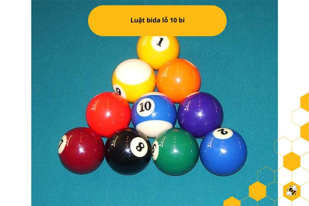 Luật bida lỗ 10 bi