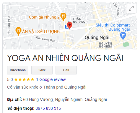 YOGA AN NHIÊN QUẢNG NGÃI