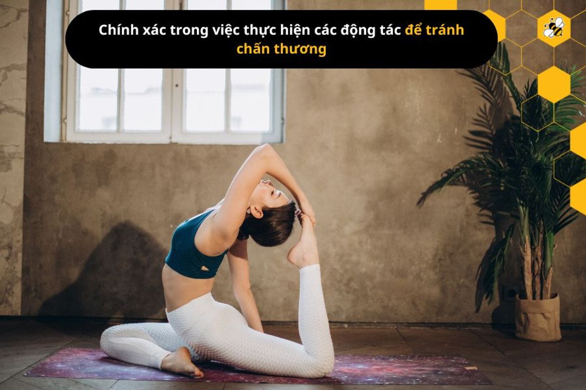 Chính xác trong việc thực hiện các động tác để tránh chấn thương