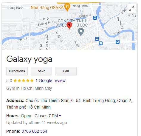 Galaxy yoga