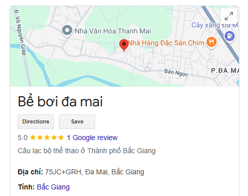 Bể Bơi Đa Mai