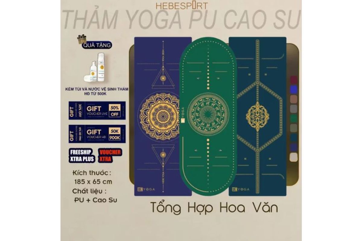 Vì sao nên chọn thảm tập yoga cao cấp?