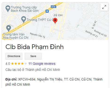 Clb Bida Phạm Đình