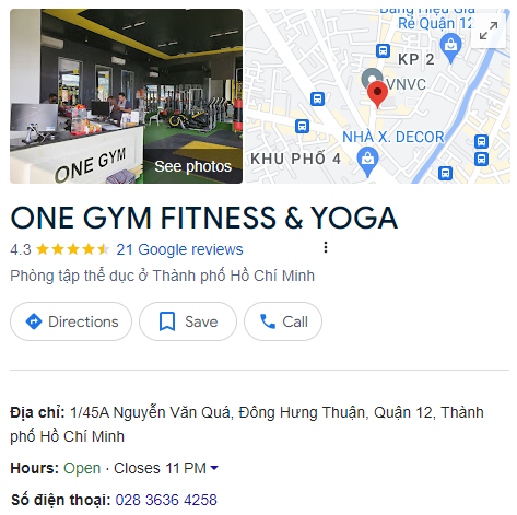 ONE GYM FITNESS & YOGA