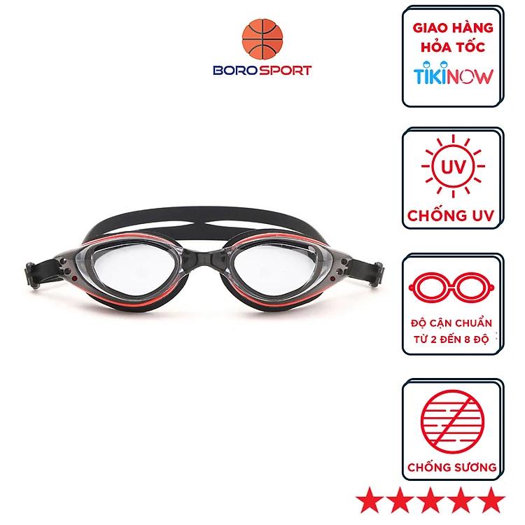 Kính Bơi Cận Thị Từ 2 Độ Tới 8 Độ Cleacco Dành Cho Người Cận Nam Nữ Dùng Được , Thấu Kính Trong HD Chống Sương Mờ