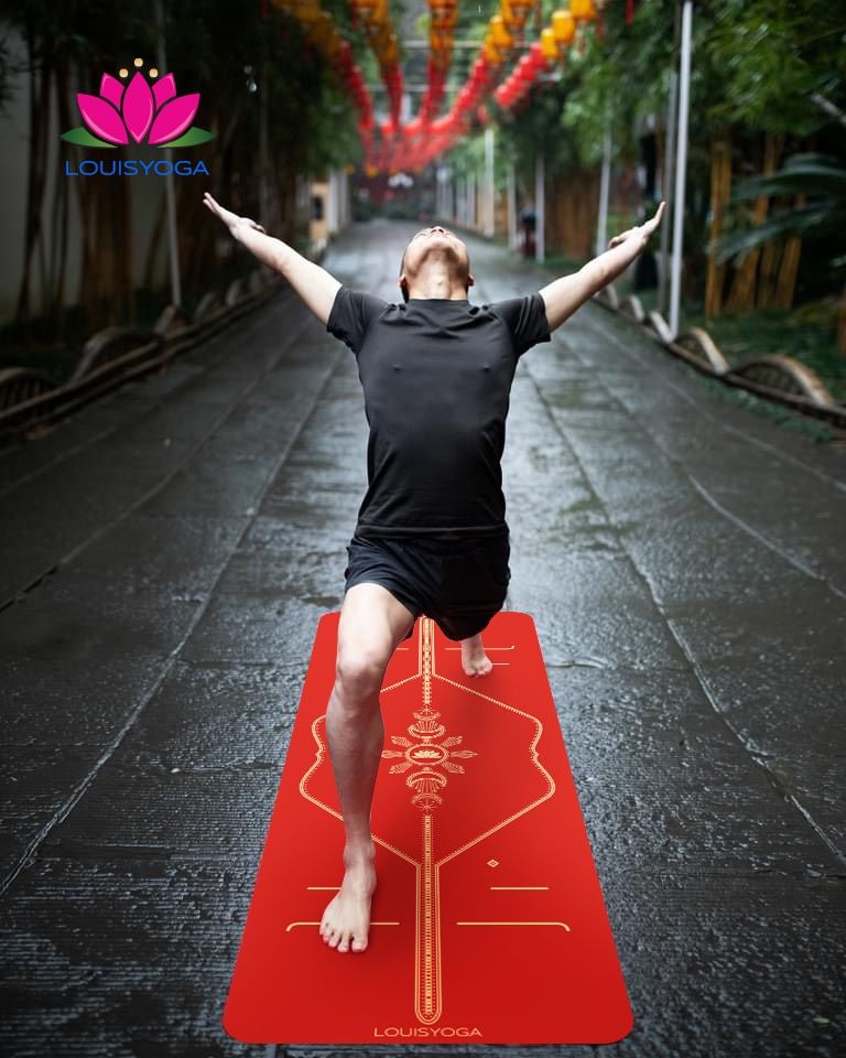 Thảm cao su tập Yoga - Louis Moon