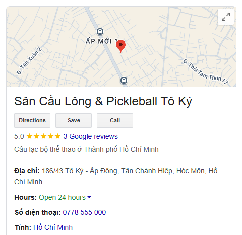 Sân Cầu Lông & Pickleball Tô Ký