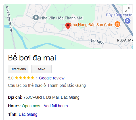 Bể bơi đa mai