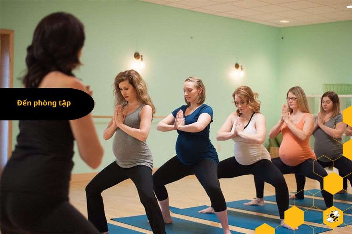Đến phòng tập