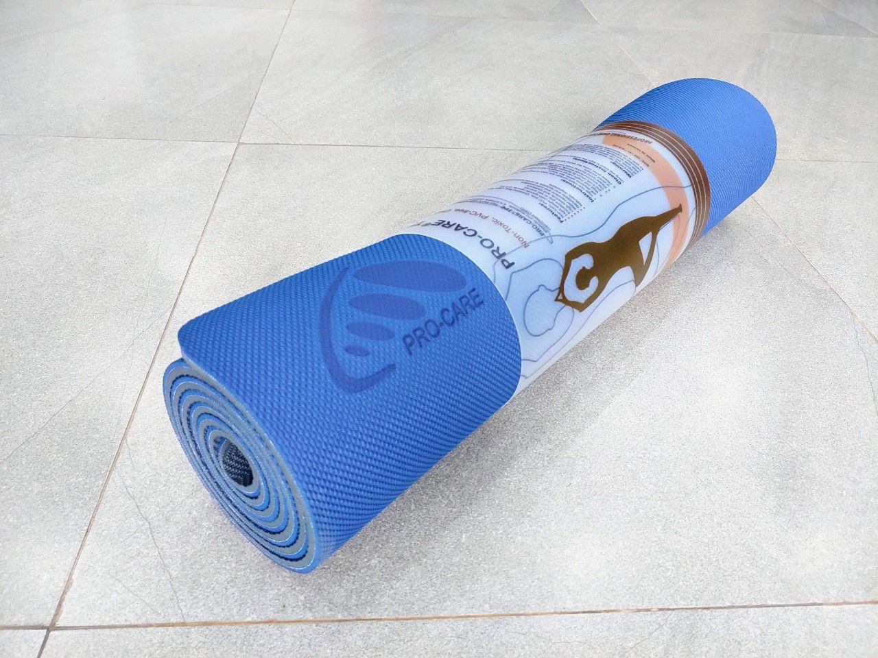 THẢM YOGA ĐỊNH TUYẾN TPE CAO CẤP PRO-CARE 6MM