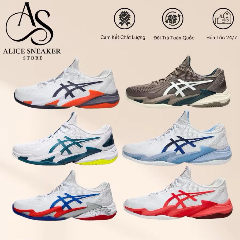 Giày Thể Thao_As Gel FF3 Resolution Chơi Tenis,Pickleball SIêu Hot Bám Sân Ma Sát Tốt Cho Nam Nữ