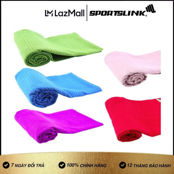 Khăn trải thảm yoga cotton hạt cao su non Senior
