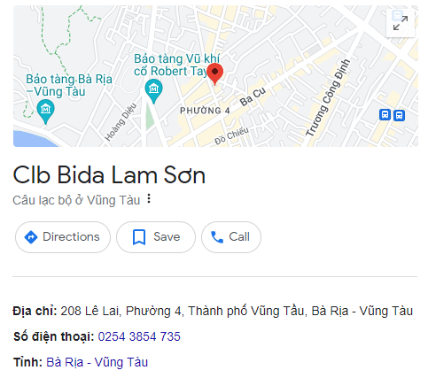 Clb Bida Lam Sơn