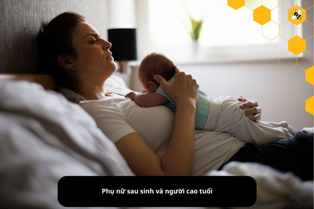 Phụ nữ sau sinh và người cao tuổi