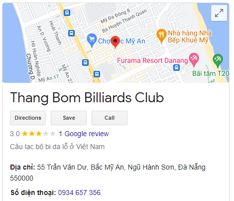 Thang Bom Billiards Club