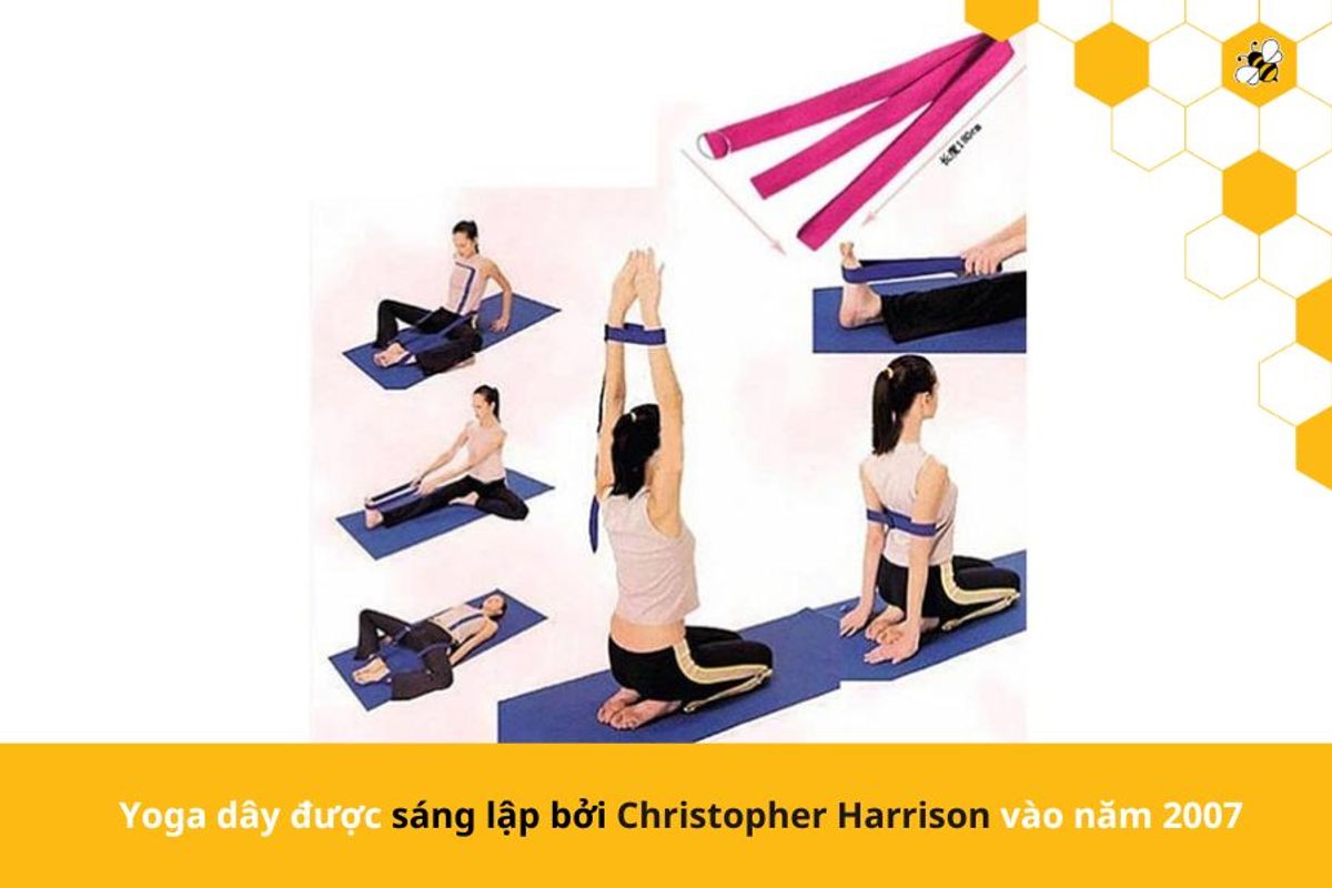 Yoga dây được sáng lập bởi Christopher Harrison vào năm 2007