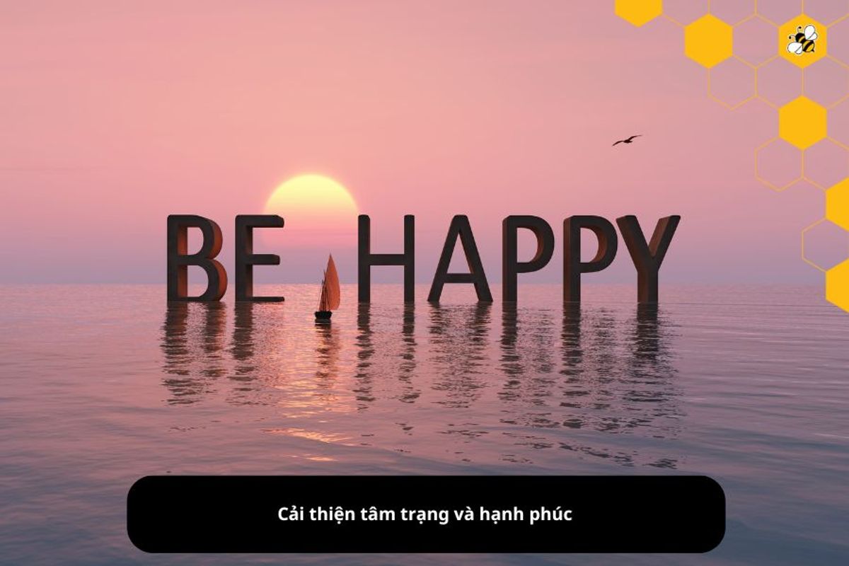 Cải thiện tâm trạng và hạnh phúc