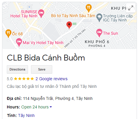 CLB Bida Cánh Buồm