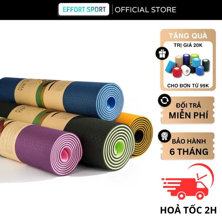 Thảm yoga định tuyến tpe cao cấp EFFORT SPORT