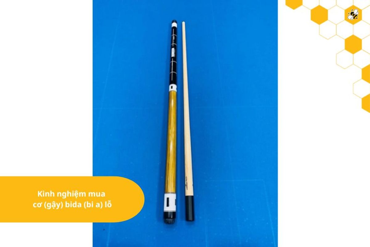 Kinh nghiệm mua cơ (gậy) bida (bi a) lỗ