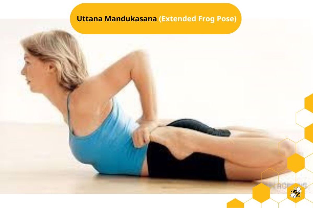 Uttana Mandukasana (Extended Frog Pose)