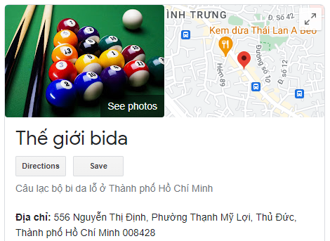 Thế giới bida