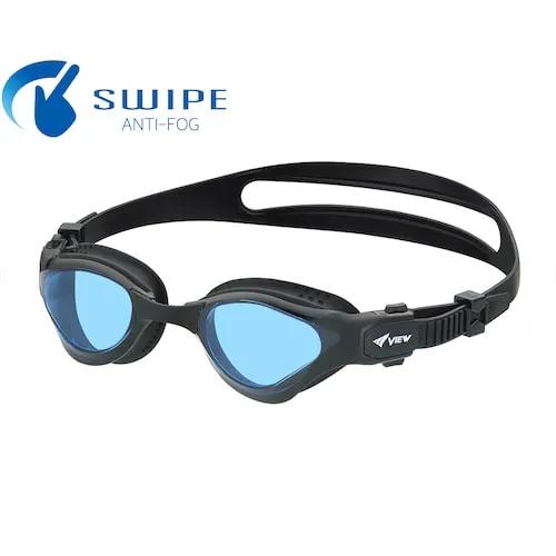 Kính Bơi VIEW V2000SA SWIPE DELFINA SWIPE for Triathlon/ Ows BLBK
