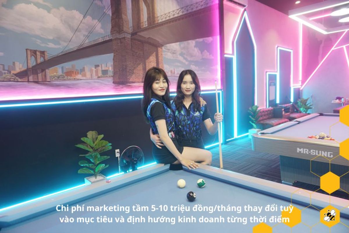 Chi phí marketing tầm 5-10 triệu đồng/tháng