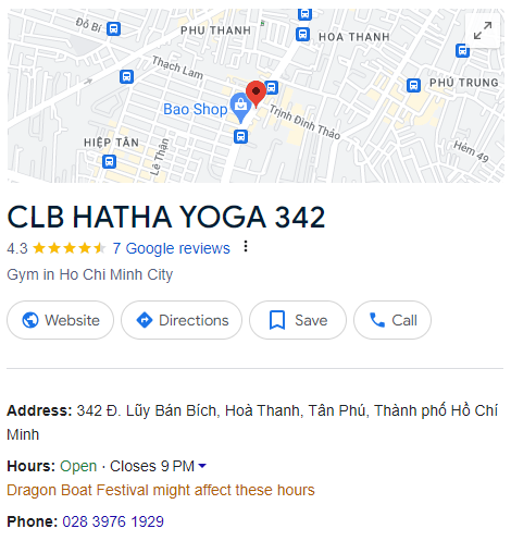 CLB HATHA YOGA 342