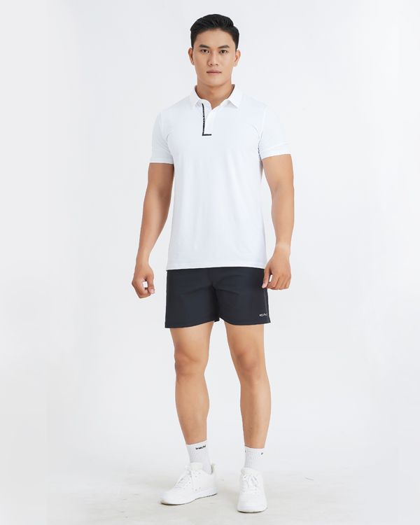 Set Tập Gym Yoga Nam Áo Polo Icado AT45 Quần Đùi Icado AT22