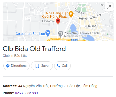 Clb Bida Old Trafford