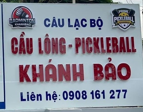 Sân cầu lông - Pickleball Khánh Bảo