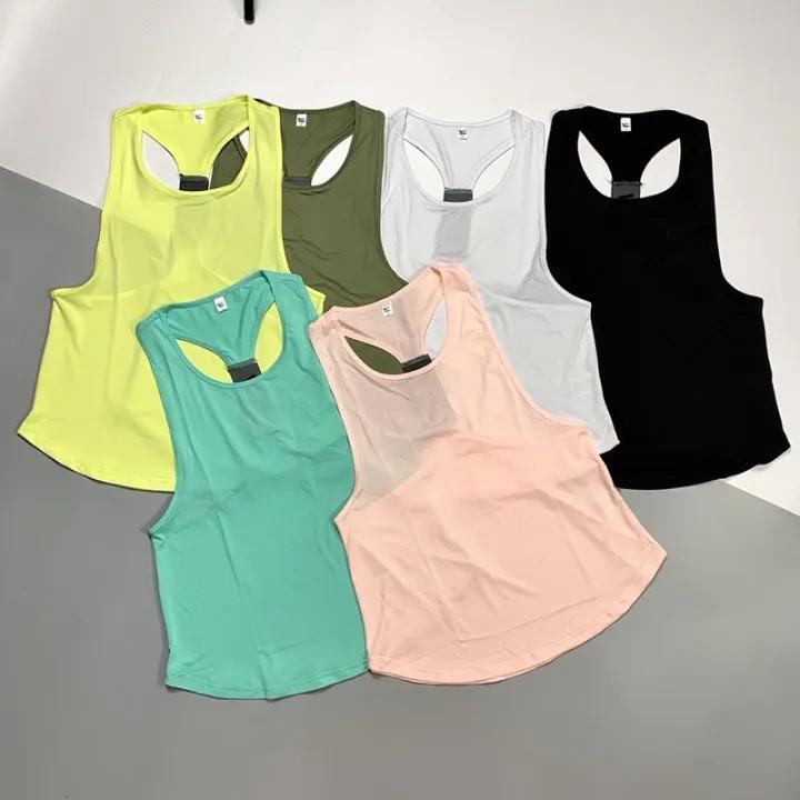 Áo Tập Gym Yoga Nữ, Áo Tanktop Thể Thao Cá Tính Chất Thun Lưới Thoáng Mồ Hôi NK