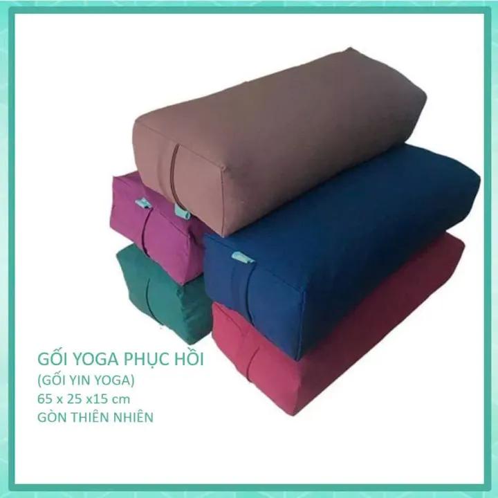 Gối tập yoga phục hồi hỗ trợ cơ thể dài 70cm