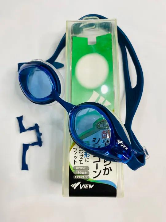 Kính Bơi View V540 Cho Người Lớn và Trẻ Em Từ 6 Tuổi Trở Lên Chính Hãng Nhật Bản, Chống ( Nước, Đọng Sương, Tia UV )