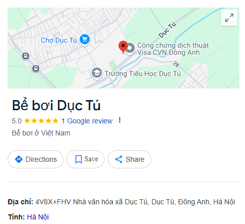 Bể bơi Dục Tú