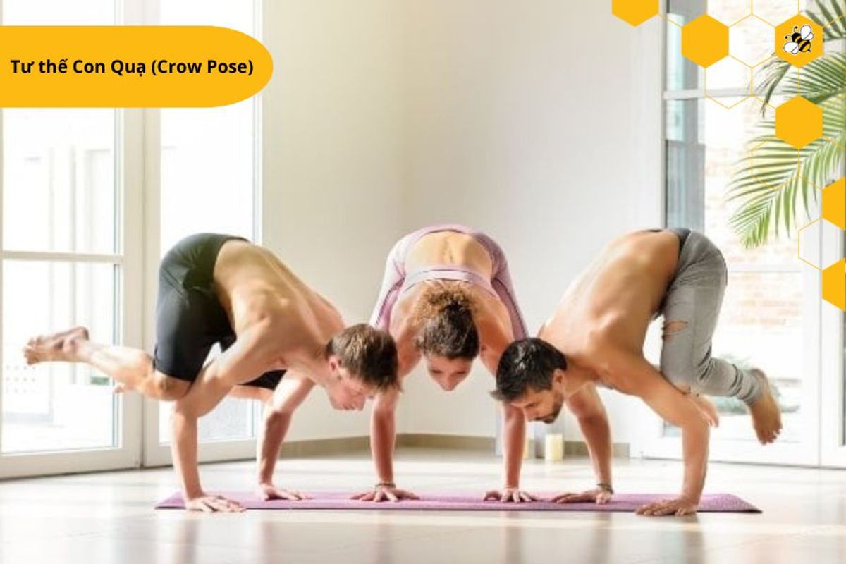 Tư thế Con Quạ (Crow Pose)