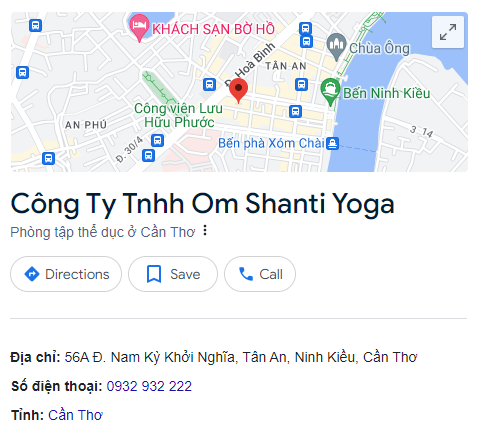 Công Ty Tnhh Om Shanti Yoga