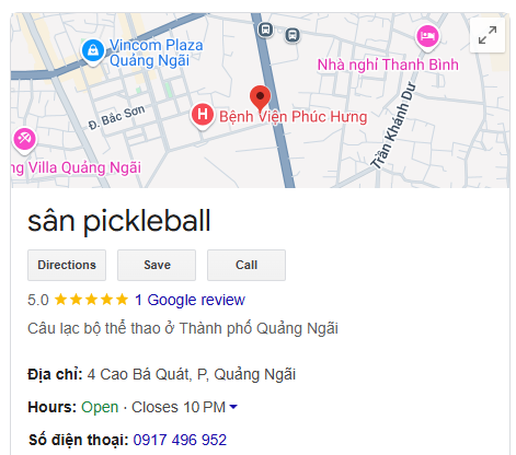 sân pickleball