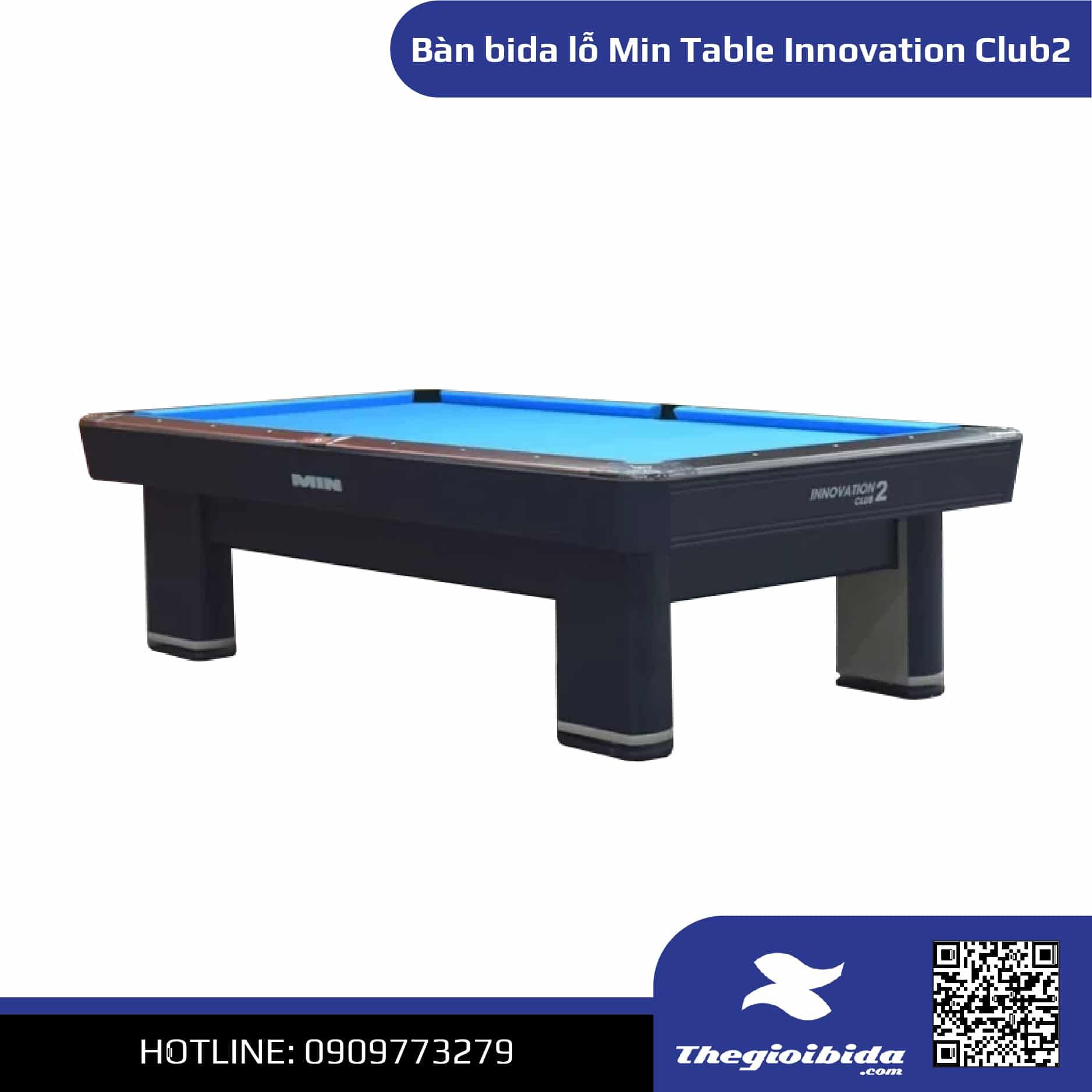 Bàn bida lỗ Min Table Innovation Club2 - Giá: 80.000.000đ