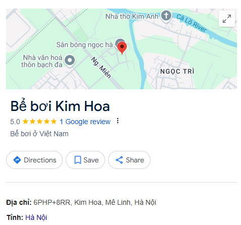 Bể bơi Kim Hoa