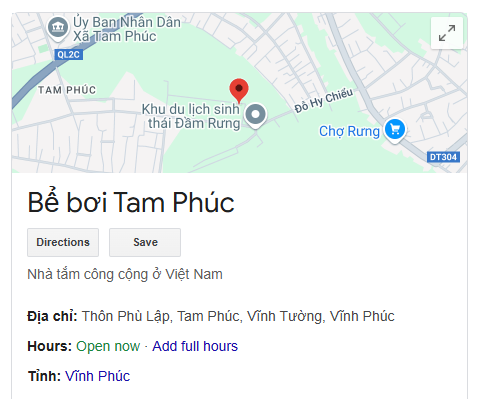 Bể bơi Tam Phúc